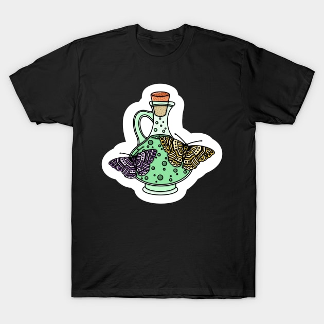 Jar of butterfly’s T-Shirt by astroashleeart